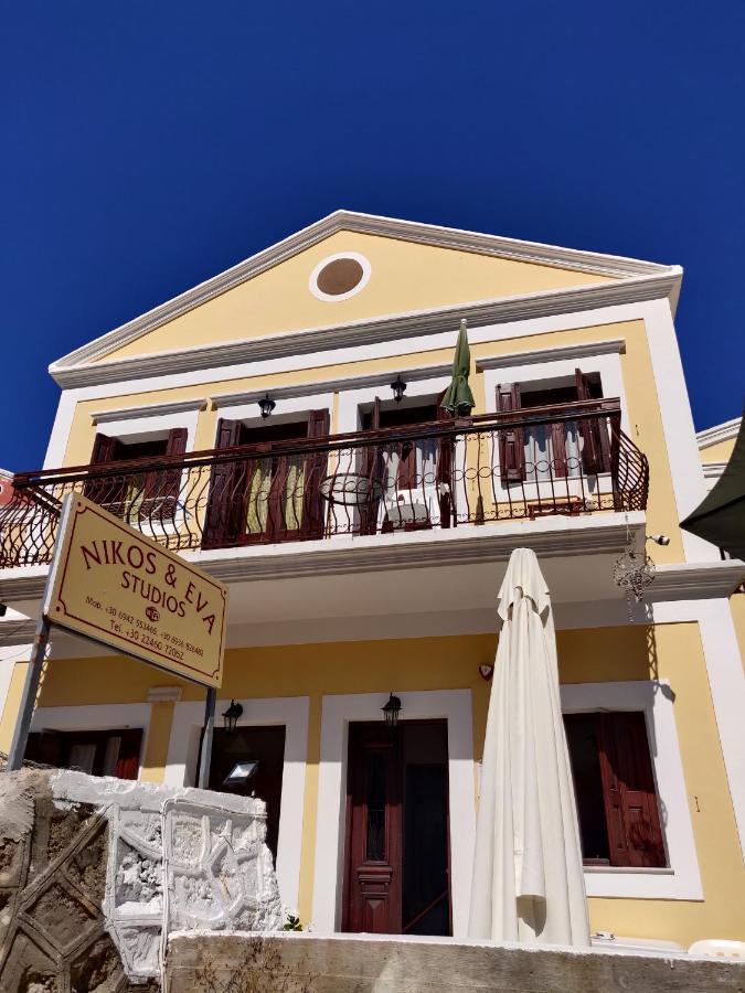 Nikos And Eva Studios Symi Exteriör bild