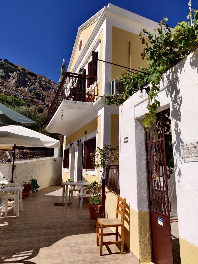 Nikos And Eva Studios Symi Exteriör bild
